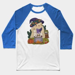 Cooking a Witch's Brew Stew On Halloween Night Baseball T-Shirt